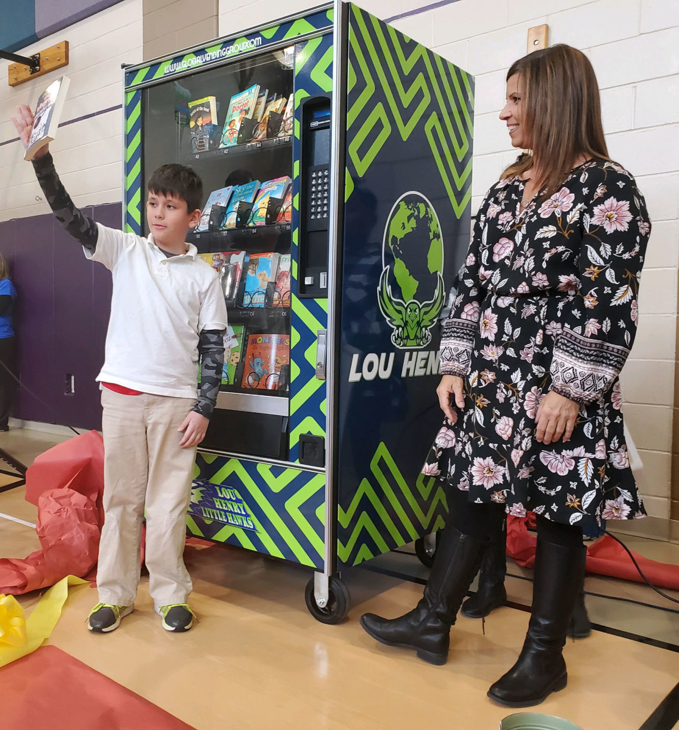 Book vending machine
